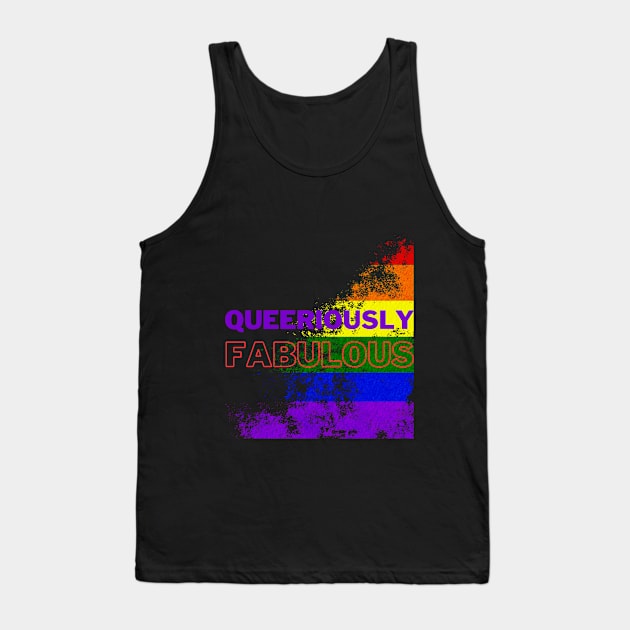 Queeriously fabulous Tank Top by UnCoverDesign